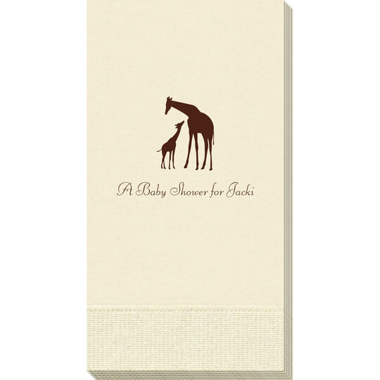 Giraffe Duo Guest Towels